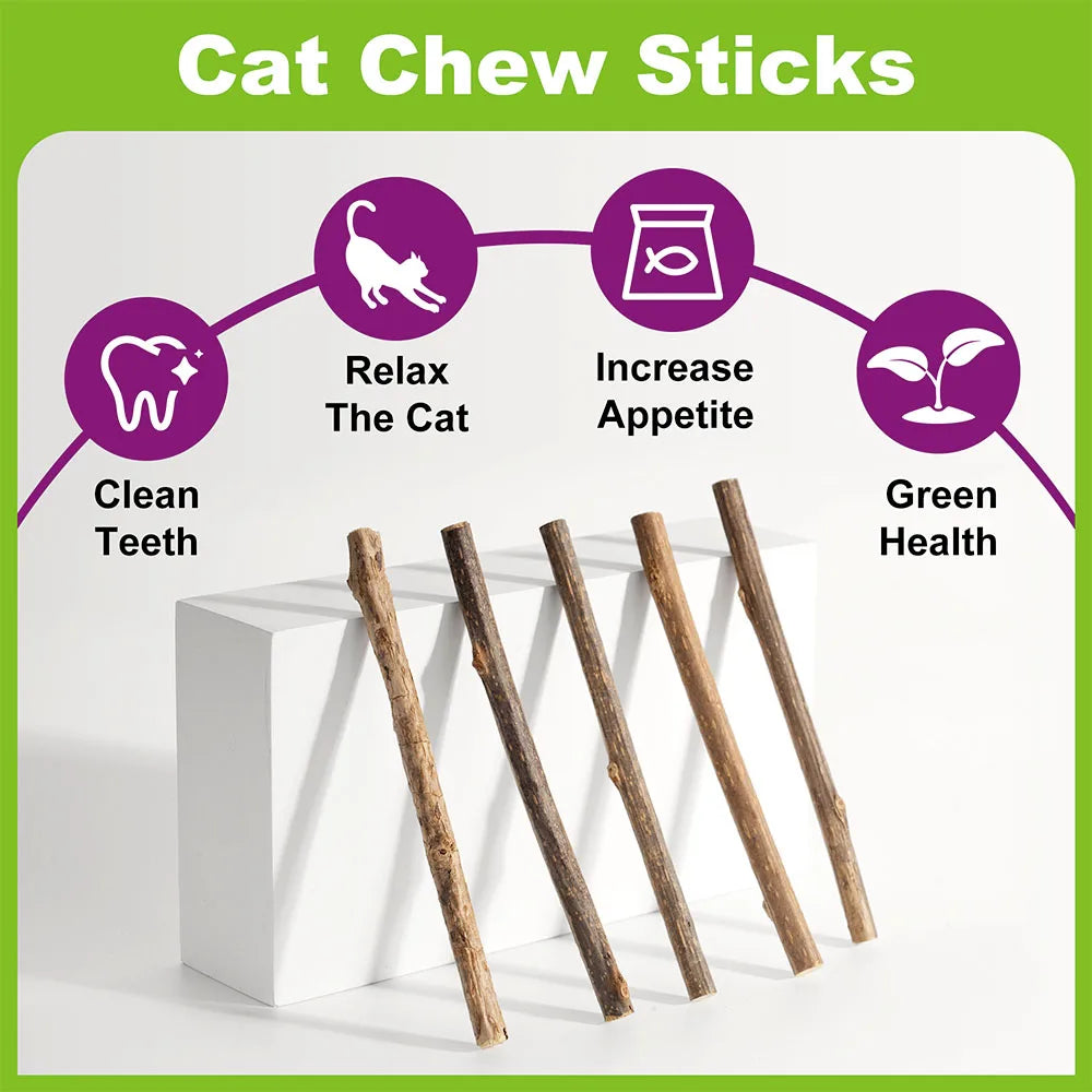 Sticks for Cats Natural "siwak" for cats