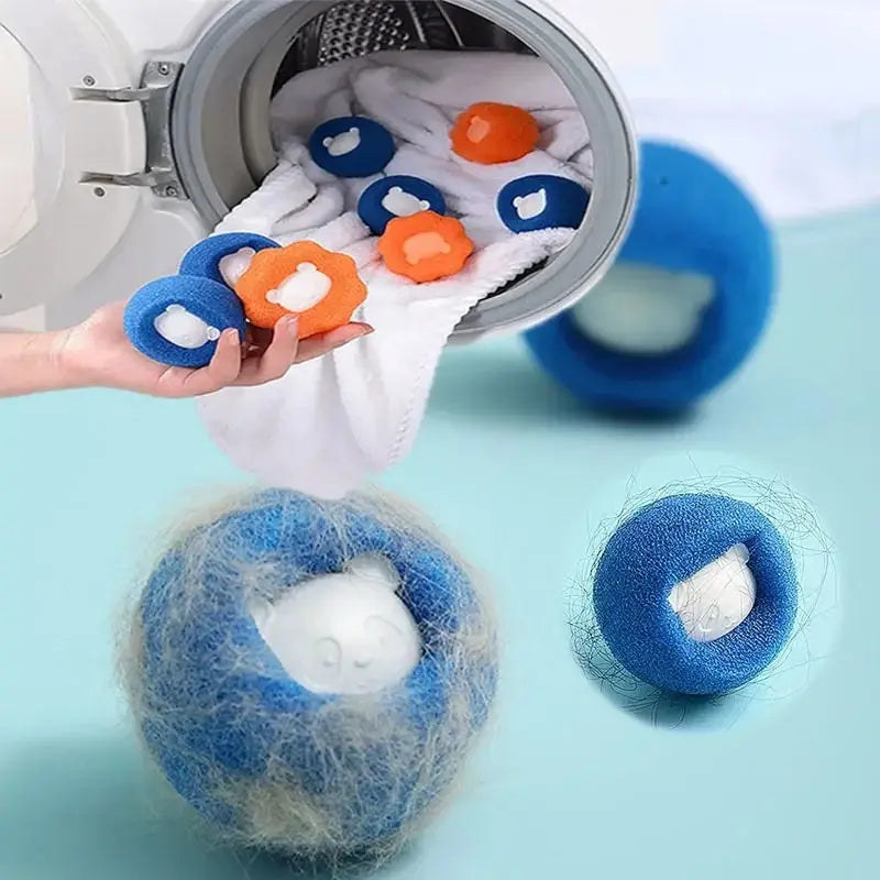 Magic Pet Hair Remover Balls - Laundry Lint Catcher